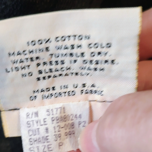 Gene Ewing BIS Vintage Floral Embellished Checkered Women's Blazer Medium - Picture 12 of 14